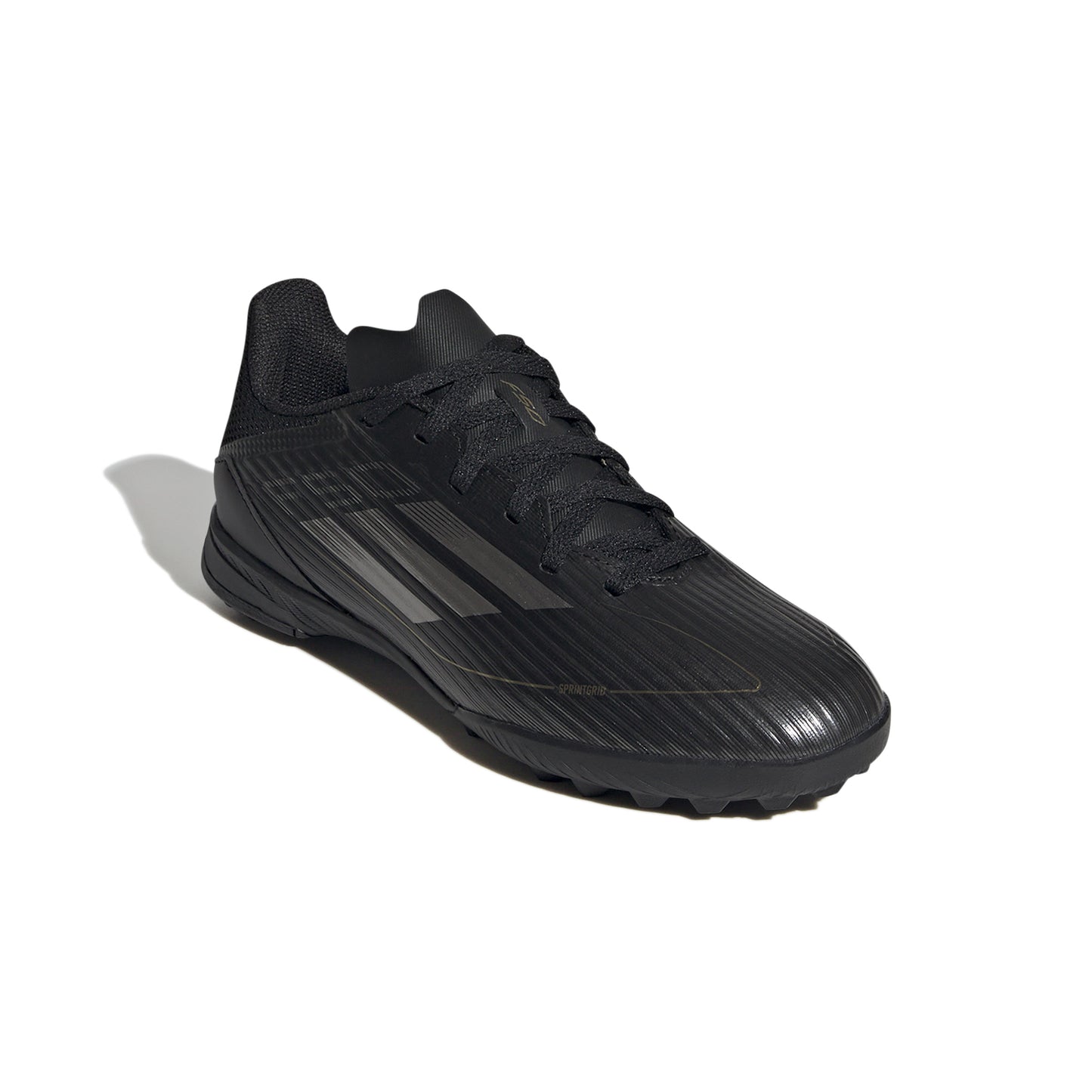 adidas F50 League TF Turf Junior- Cblack/Ironmt/Goldmt