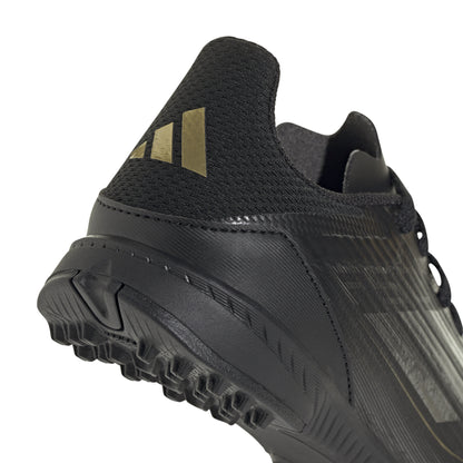 adidas F50 League TF Turf Junior- Cblack/Ironmt/Goldmt