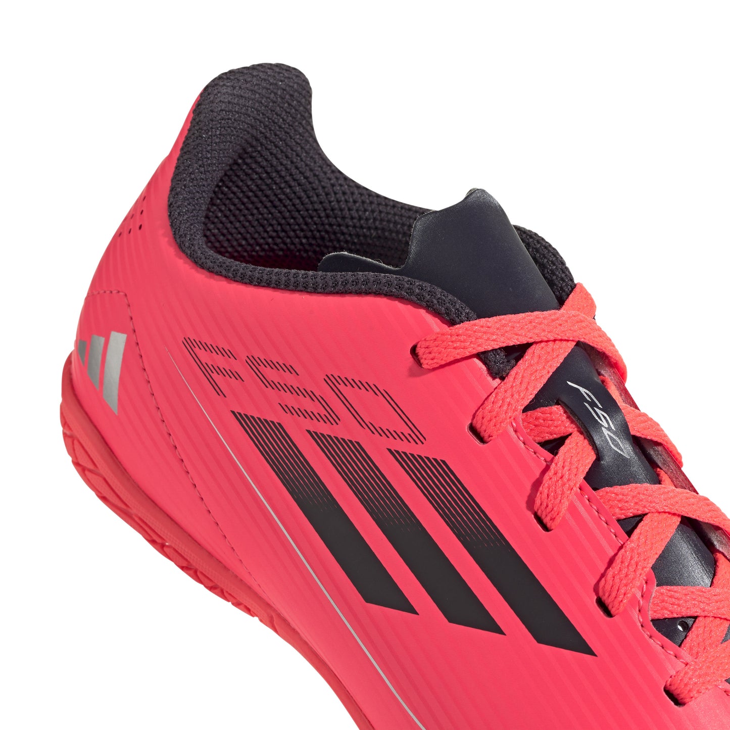 adidas F50 Club IC Indoor Soccer Shoes - Turbo/ Aurbla/ Platinm