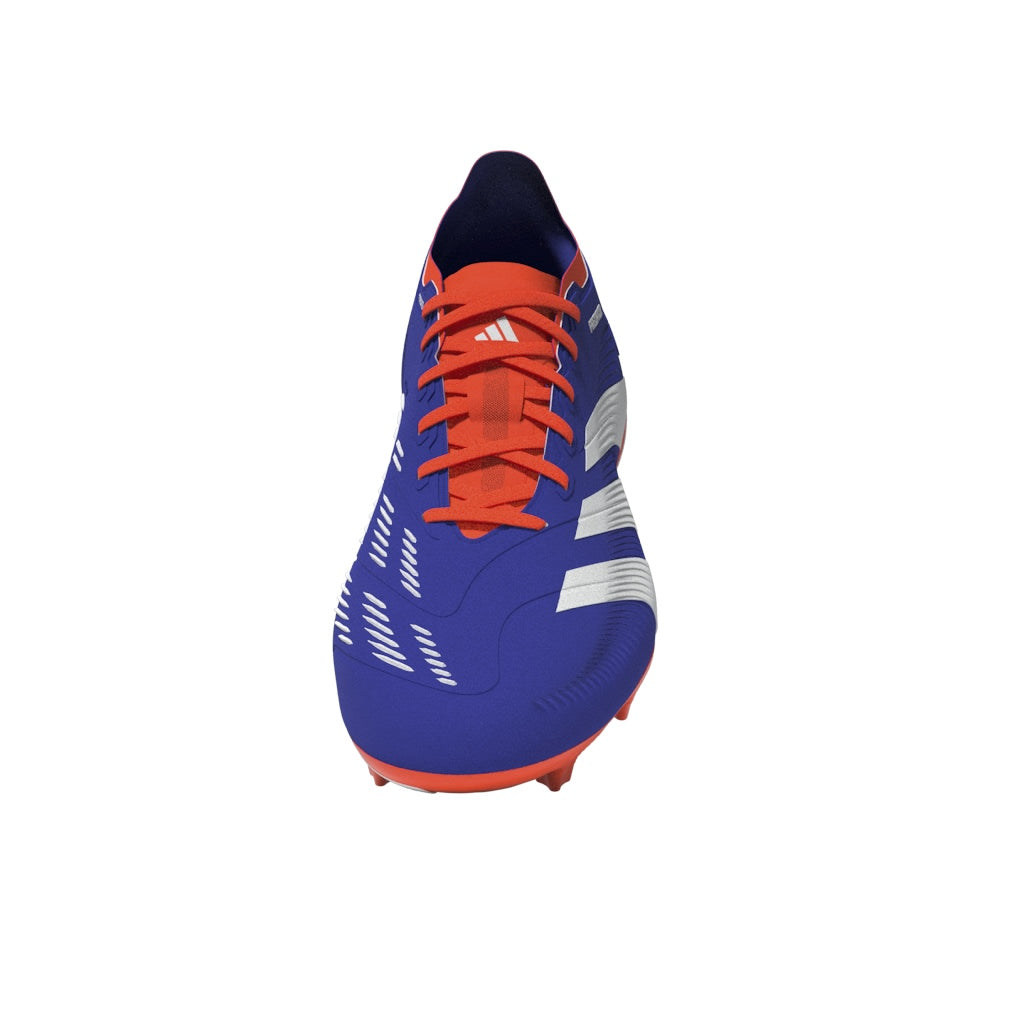 adidas Predator League FG Firm Ground Soccer Shoes - LucBlu/ FTWhite/ Solar Red