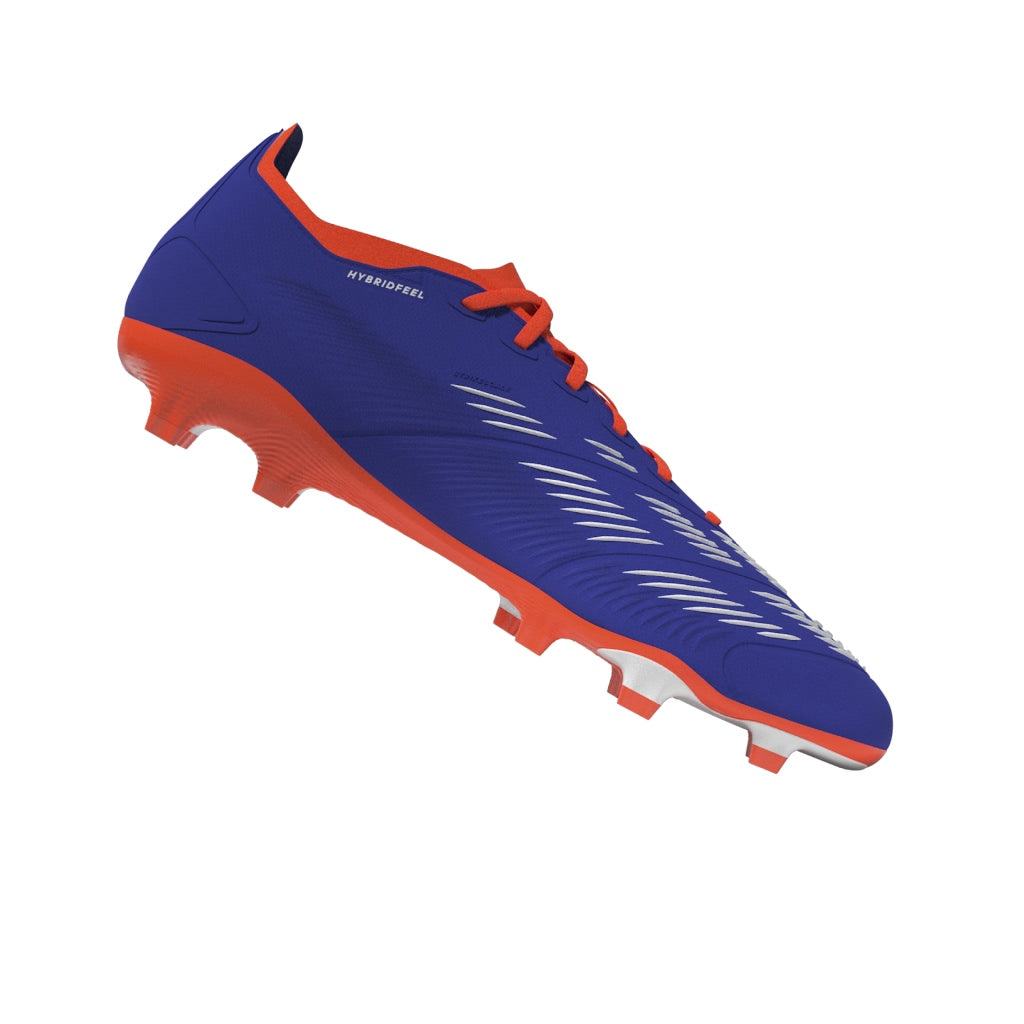 adidas Predator League FG Firm Ground Soccer Shoes - LucBlu/ FTWhite/ Solar Red