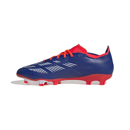 adidas Predator League FG Firm Ground Soccer Shoes - LucBlu/ FTWhite/ Solar Red