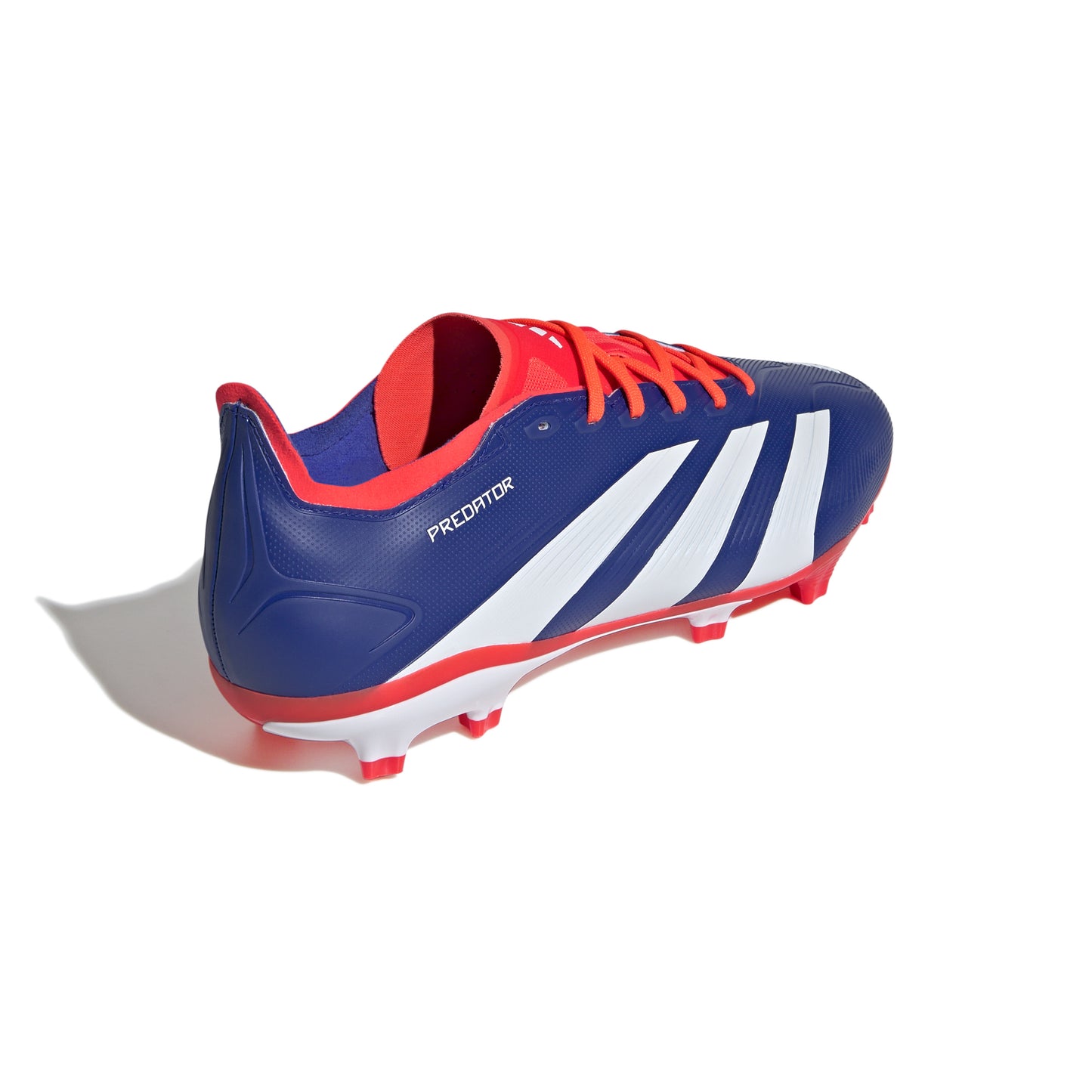 adidas Predator League FG Firm Ground Soccer Shoes - LucBlu/ FTWhite/ Solar Red