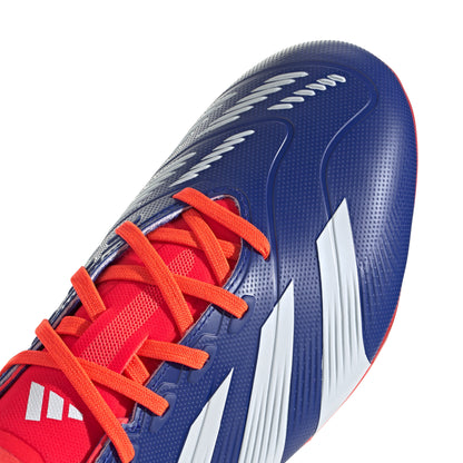 adidas Predator League FG Firm Ground Soccer Shoes - LucBlu/ FTWhite/ Solar Red