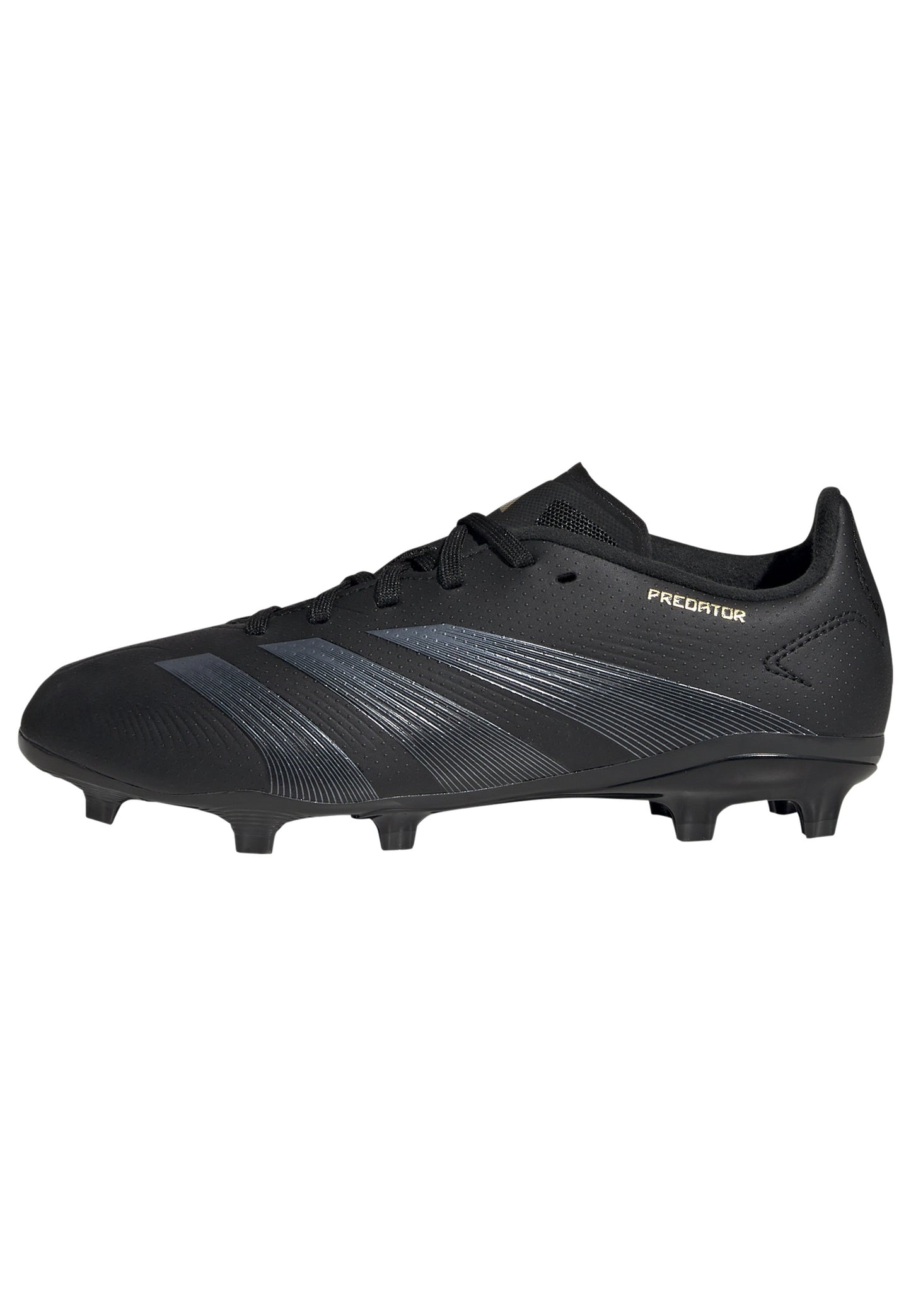 adidas Junior Predator League FG Firm Ground - CBlack/Carbon/Gold