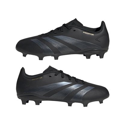 adidas Junior Predator League FG Firm Ground - CBlack/Carbon/Gold