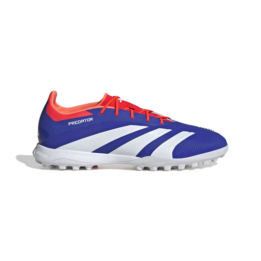 adidas Predator Elite TF Turf Soccer Cleat - LucBlu/ FtwWhite/ Solar Red