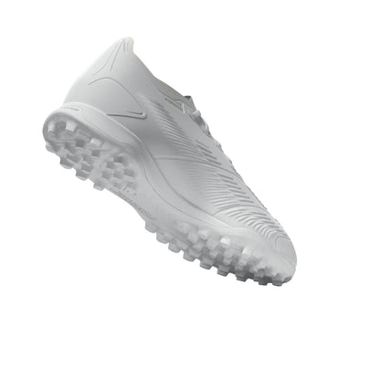 adidas Predator League TF Turf Soccer Cleat - White/ White/ Gold