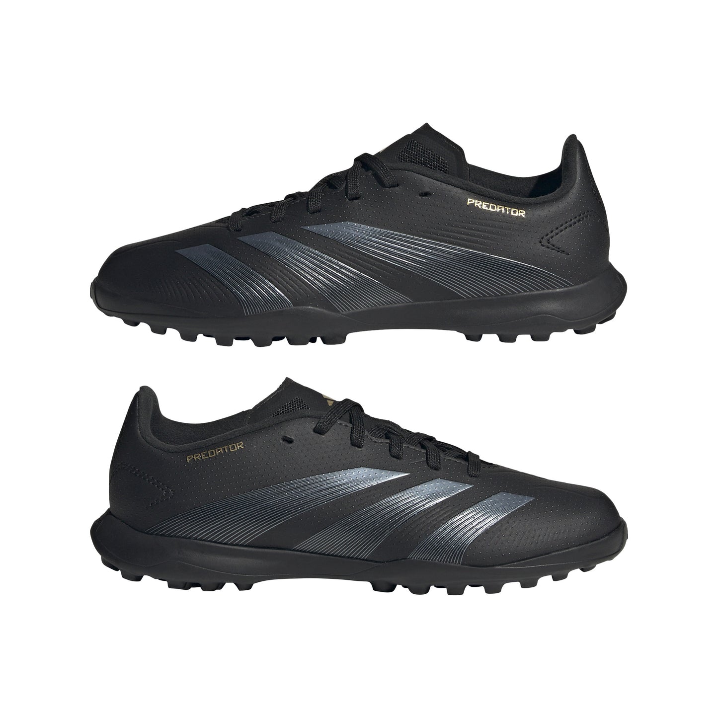 adidas Junior Predator League TF Turf - CBlack/Carbon/Gold