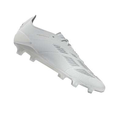 adidas Predator Elite FG Firm Ground - White/ White/ Gold