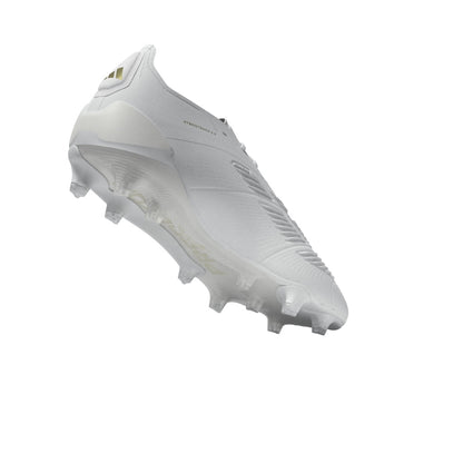 adidas Predator Elite FG Firm Ground - White/ White/ Gold