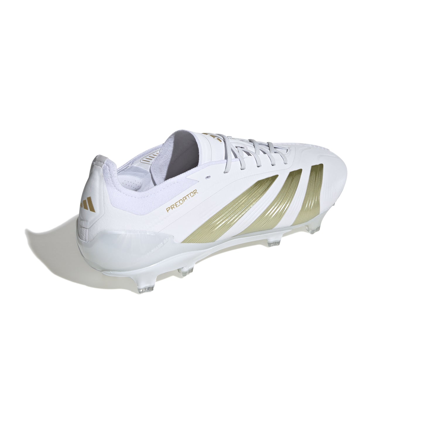 adidas Predator Elite FG Firm Ground - White/ White/ Gold