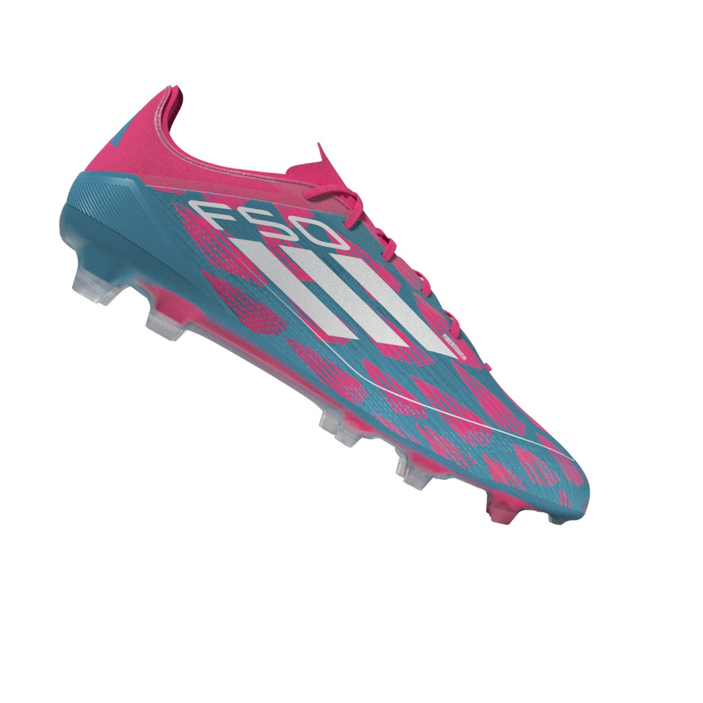 adidas F50 Pro FG Firm Ground - Solar Blue/ FTWhite/ Solar Pink