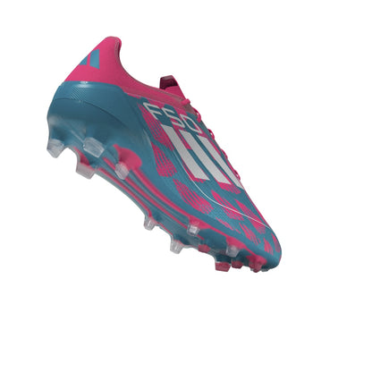 adidas F50 Pro FG Firm Ground - Solar Blue/ FTWhite/ Solar Pink