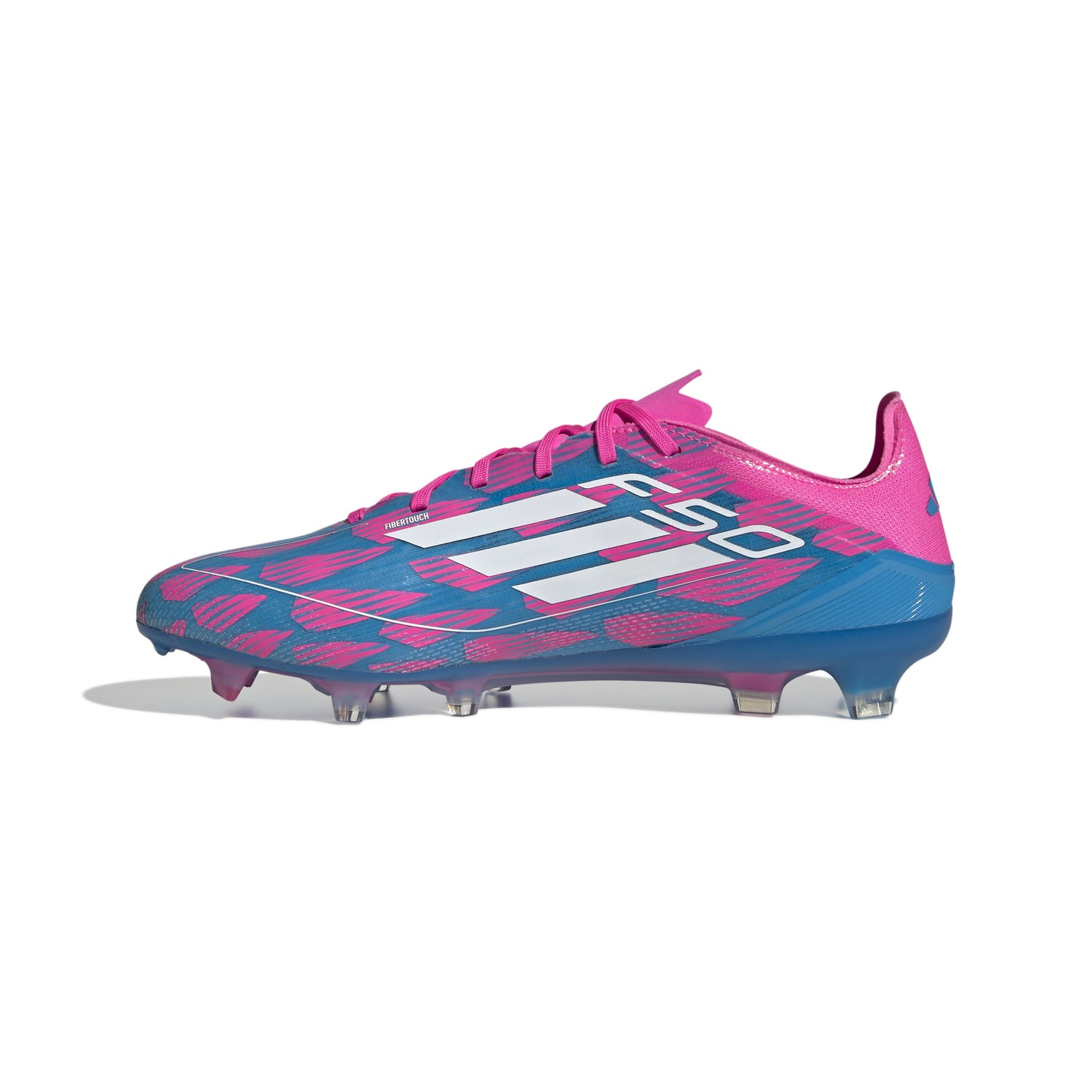 adidas F50 Pro FG Firm Ground - Solar Blue/ FTWhite/ Solar Pink