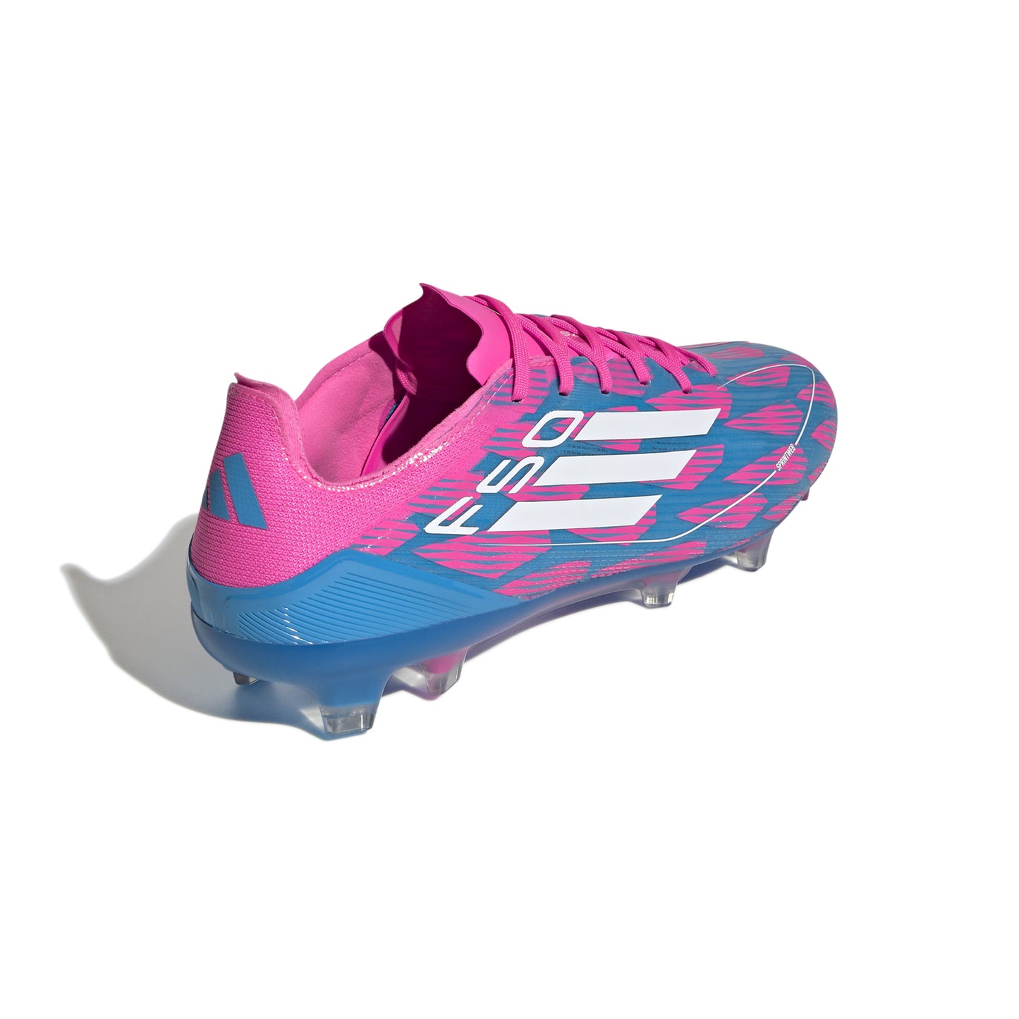 adidas F50 Pro FG Firm Ground - Solar Blue/ FTWhite/ Solar Pink