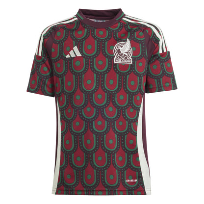 Youth adidas Mexico Home 2024 Jersey