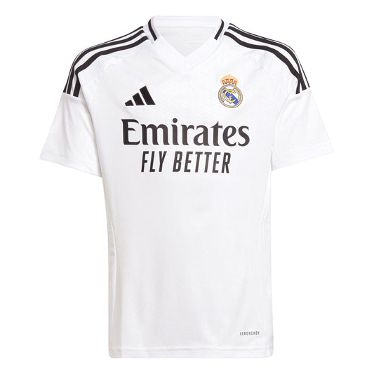 Kid's adidas Replica Real Madrid Home Jersey 2024-2025