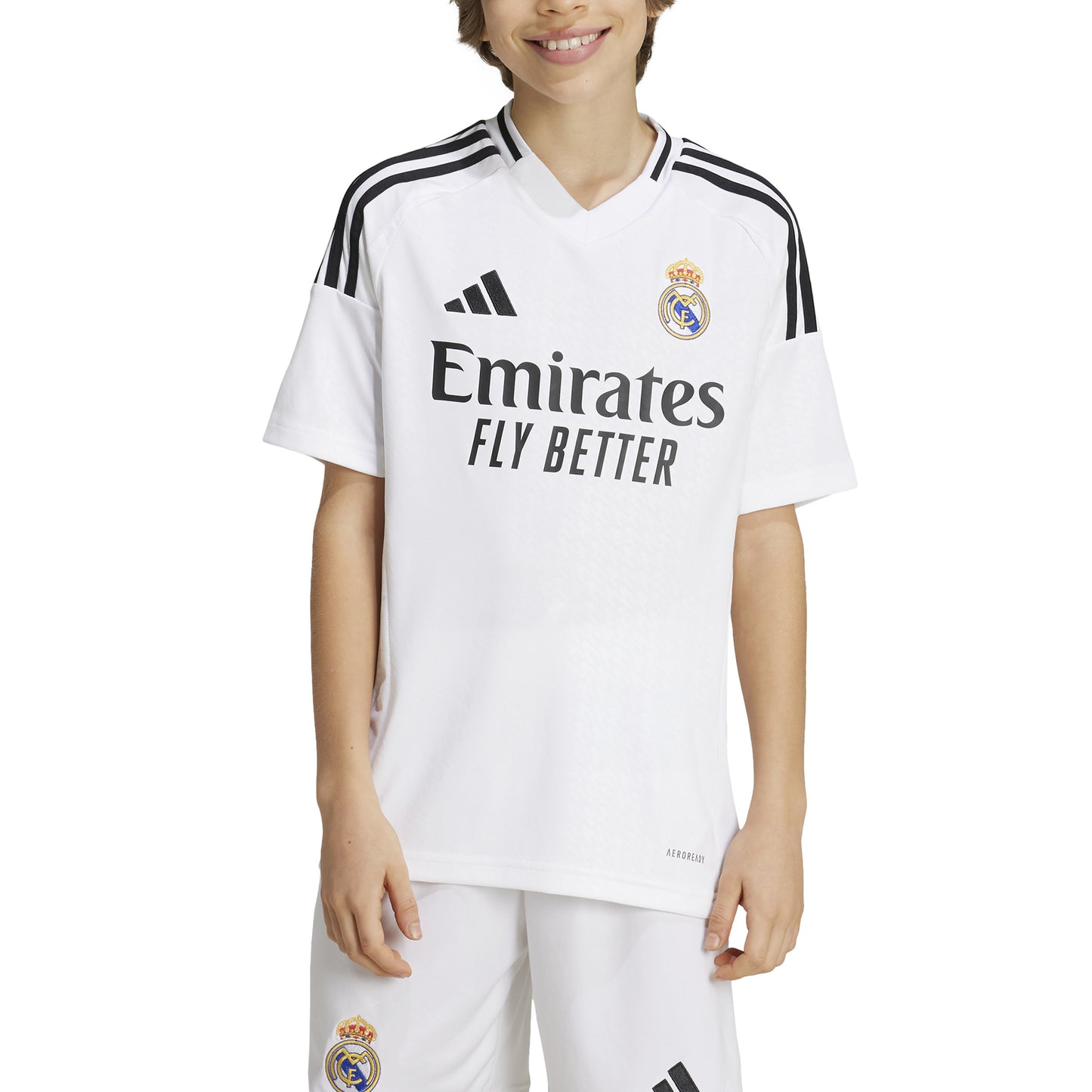 Kid's adidas Replica Real Madrid Home Jersey 2024-2025