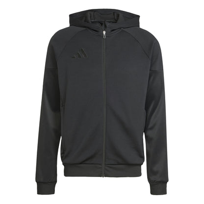 Adult Tiro 25 Full-Zip Hoodie- Black