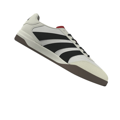 adidas Predator Freestyle Soccer Shoes - Off White/Core Black/Pure Ruby