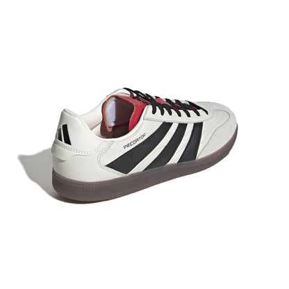 adidas Predator Freestyle Soccer Shoes - Off White/Core Black/Pure Ruby