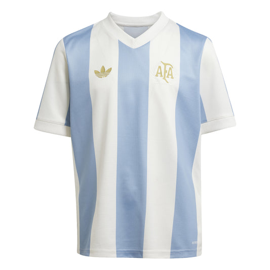 Youth adidas Argentina 50 Anniversary Jersey - Ambient Sky / Cloud White