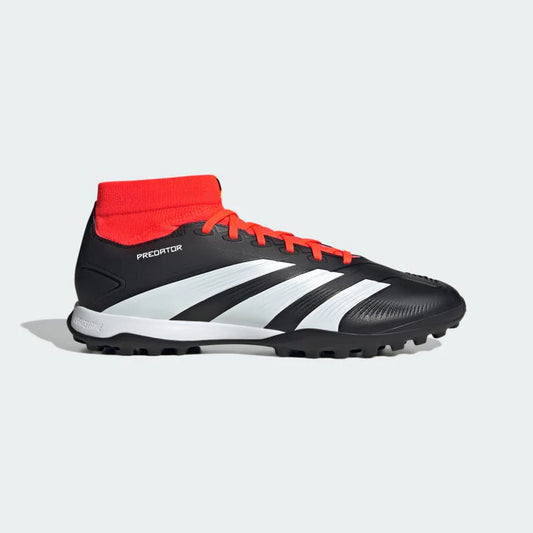 adidas Predator League TF Turf Soccer Shoes - Black/White/Solred