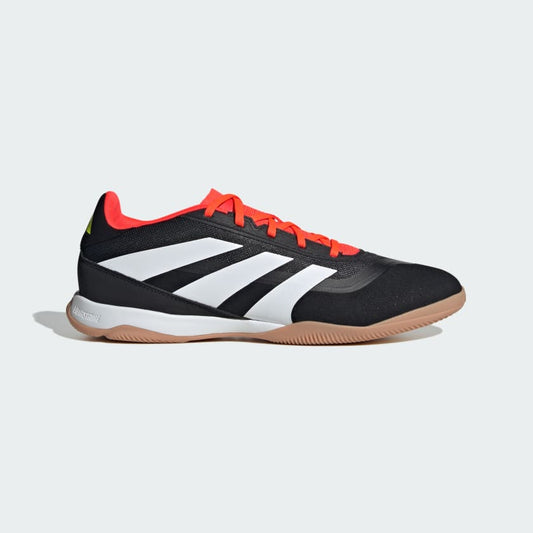 adidas Predator League IN indoor Soccer Shoes - Black/White/Solred