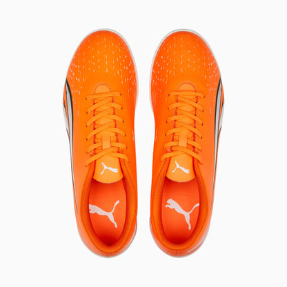 Puma Ultra Play Shoes Men's IN Indoor Shoes Soccer Football-Orange/White