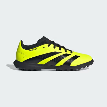 adidas Junior Predator League Turf Soccer Shoes - Tesoye Black/ Solar Red