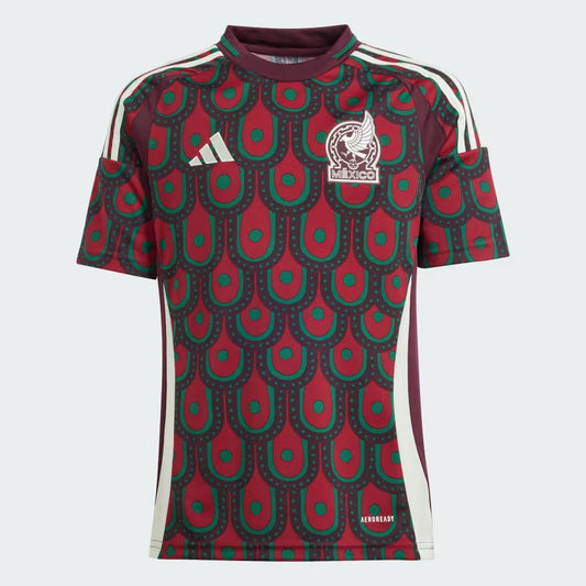 Youth adidas Mexico Home 2024 Jersey