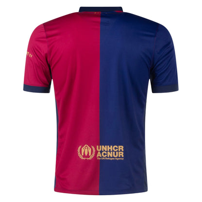 Youth Nike Replica Barcelona Home Jersey 2024/2025