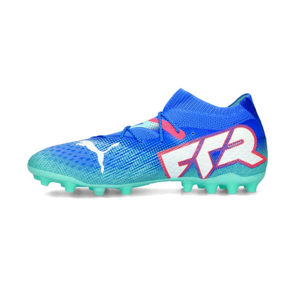 Future 7 Pro FG/AG Firm Ground/Artificial Ground- Bluemazing - Puma White Electric Peppermint