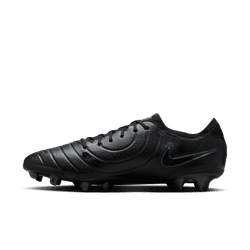 Nike Tiempo Legend 10 Elite FG Firm Ground Soccer Cleats - Black/Black deep jungle