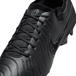 Nike Tiempo Legend 10 Elite FG Firm Ground Soccer Cleats - Black/Black deep jungle