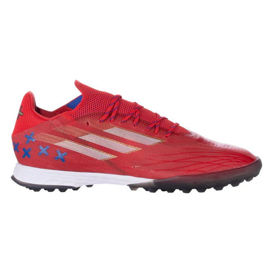 adidas X SpeedFlow.1 Turf Soccer Shoes TF 11/11 -BoBlue/ FTWhite