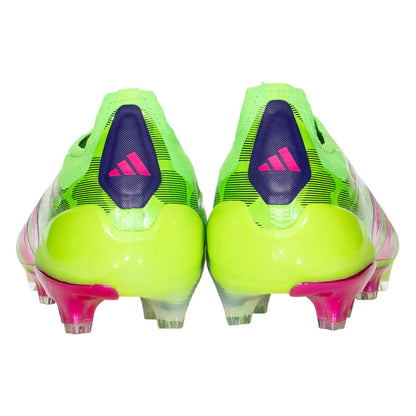 adidas Predator Elite FG Firm Ground Soccer Cleat - Solar Green/ Shock Pink/ Lucid Lemon