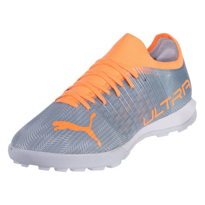 Puma Ultra 3.4 TT Artificial Turf Soccer Shoes - Grey/Citrus