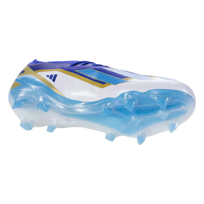 adidas X Crazyfast.3 MESSI Firm Ground Elite Soccer Cleats - Lucblu/ Blubrs/ FTWwhht