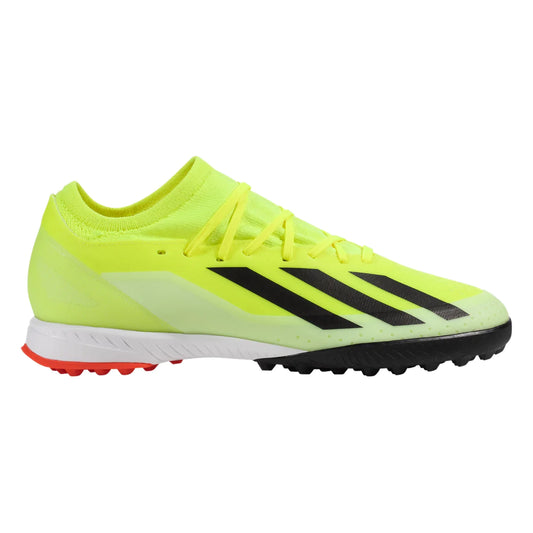 adidas X Crazyfast League TF Turf Soccer Shoes - Tesoye/Cblack/FTWWHT
