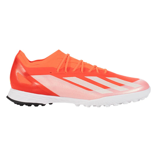adidas X Crazyfast Elite TF Turf Soccer Shoes – Solar Red/ FTWhite/ Tesoye