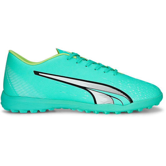 Puma Junior Ultra Play Turf Shoes - Peppermint-white-fast yellow