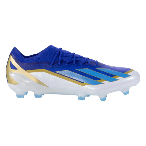 adidas X Crazyfast.3 MESSI Firm Ground Elite Soccer Cleats - Lucblu/ Blubrs/ FTWwhht