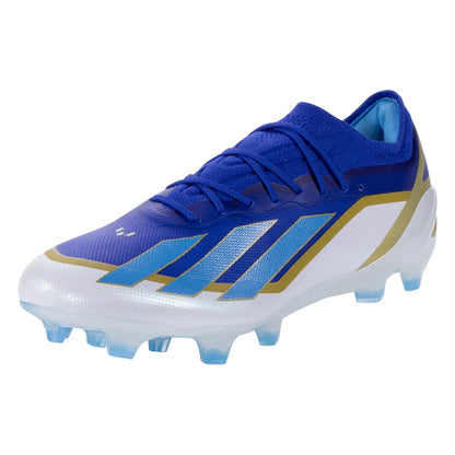 adidas X Crazyfast.3 MESSI Firm Ground Elite Soccer Cleats - Lucblu/ Blubrs/ FTWwhht