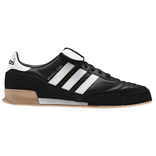 adidas Mundial Goal Indoor Soccer Shoe - Black/White