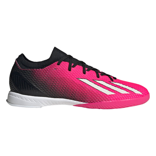 adidas Junior X Speedportal.3 IC Indoor Soccer Shoes - Teshpk/Zeromt/Cblack