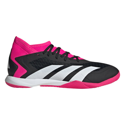 adidas Predator Accuracy.3 IN Indoor Shoes - Core Black / Cloud White / Team Shock Pink 2